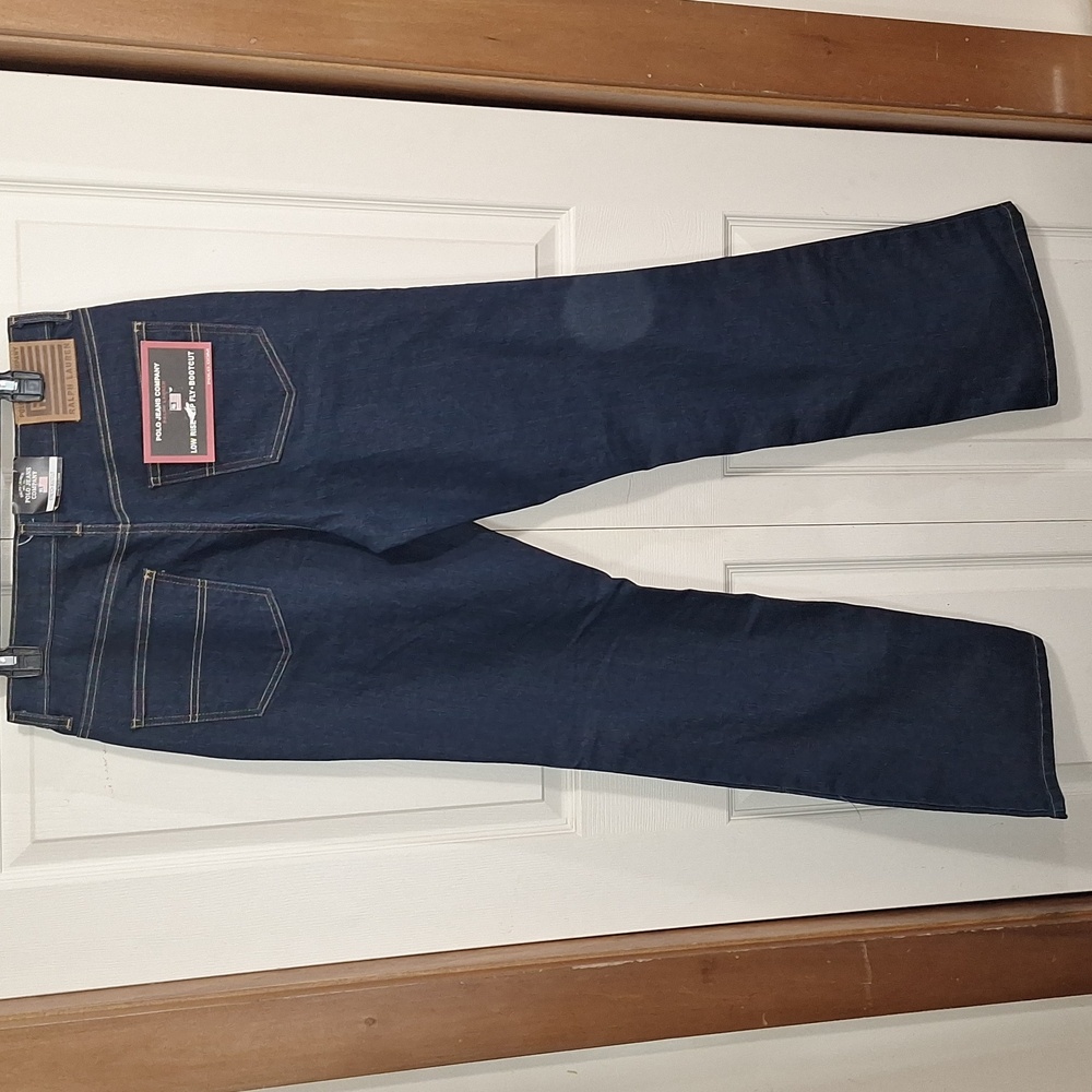 Ralph Lauren Polo Jeans Co. dark denim 5-pocket boot cut jeans - 12 - Picture 3 of 10